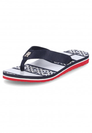 Tommy Hilfiger MONOGRAM ESSENTIAL Pool shoes blau MONOGRAM ESSENTIAL Обувь для бассейна синий