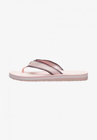 Tommy Hilfiger HARDWARE T-bar sandals pink HARDWARE Сандалии с Т-образной перемычкой розовый