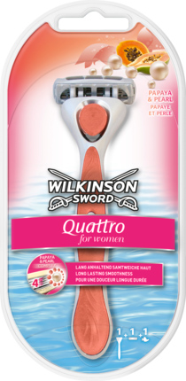 Wilkinson Quattro for Women Безопасная бритва	, 1 шт