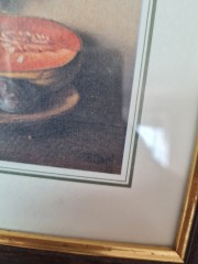 Centro Arte Картина &quot;Сливы&quot;, 20см х 24см, Италия, 1960-70гг.