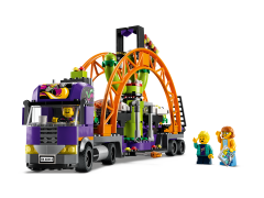 Lego LKW mit Weltraumkarussell Грузовик с космической каруселью