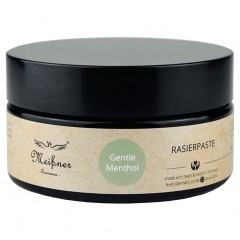 Meissner Tremonia Rasierpaste, Violettglastiegel Gentle Menthol  Паста для бритья, баночка из фиолетового стекла Gentle Menthol