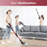 Micol Micol Akku-Hand-und Stielstaubsauger Ideal fur Hartboden, Teppiche, Tierhaare, 350,00 W, beutellos, 30.000Pa, 50 Min Laufzeit, 350W Motor, 6-in-1 fur Haare, Boden Teppich  Беспроводной ручной пылесос Micol, идеально подходящий для твердых полов, ков