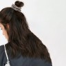 SOHO Pepita Scrunchie Schwarz резинка для волос Пепита