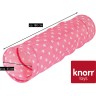 KNORRTOYS.COM Spieltunnel Pink white stars Игровой туннель Розовые белые звезды