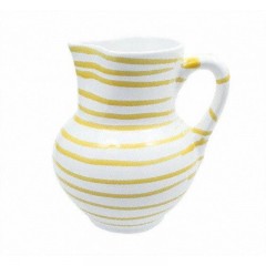 Gmundner Keramik Gmundner Keramik Gelbgeflammt Krug Wiener Form 1 L / h: 8,8 cm Кувшин Gmundner Ceramics с желтым пламенем венской формы 1 л / высота: 8,8 см