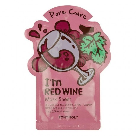 Tonymoly I?m Red Wine Mask Sheet  Тканевая маска I?m Red Wine