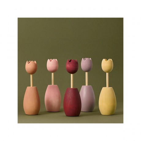 Montessori® Holzspielzeug Tulips Деревянная игрушка Тюльпаны