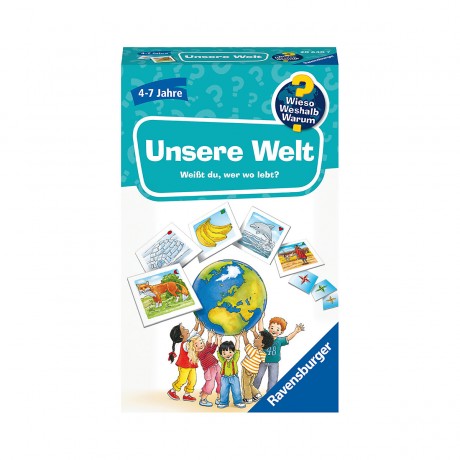 Ravensburger Wieso?? Weshalb?? Warum?? Mitbringspiel Как же так?? По какой причине?? Почему?? взять с собой игру