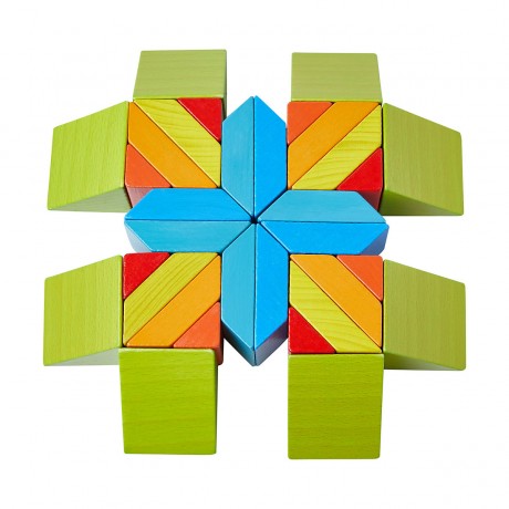 Haba HABA 305459 3D-Legespiel Wurfelmosaik HABA 305459 3D-мозаика в виде куба-головоломки