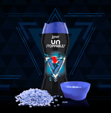 Lenor Wäscheparfüm Unstoppables Active, Ленор в гранулах, Парфюм для стирки Эктив, 210гр