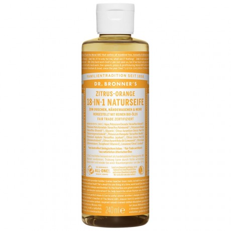 Dr. Bronners Citrus Orange Flussigseife Flussigseife, 945 мл