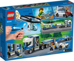 LEGO LEGO City 60244 Polizeihubschrauber-Transport LEGO City 60244 Полицейский вертолет