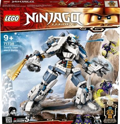LEGO LEGO NINJAGO 71738 Zanes Titan-Mech LEGO NINJAGO 71738 Робот Зейна Титан