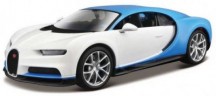 Maisto Modellauto Bugatti Chiron (weiss-blau Модель автомобиля Bugatti Chiron (бело-голубой