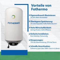 EPP.Solar EPP.Solar Wasserkocher Fothermo 30 L Photovoltaik Hybrid Wasser Boiler &ndash; Warmwasserspeicher, 30L  EPP.Солнечный чайник Fothermo 30 л фотоэлектрический гибридный водонагреватель бак для горячей воды, 30 л