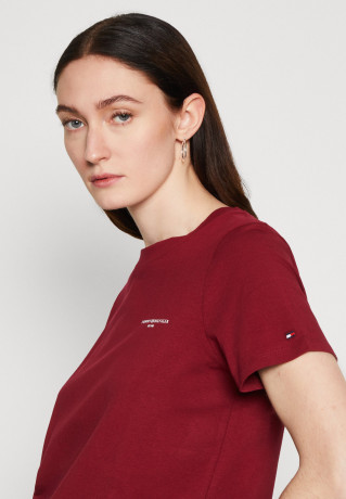 Tommy Hilfiger Basic T-shirt rouge Базовая футболка румяна