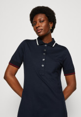 Tommy Hilfiger REG SPLIT GLB STP DRS SS Shirt dress desert sky REG SPLIT GLB STP DRS SS Платье-рубашка небо пустыни