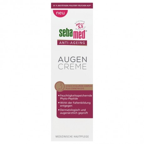sebamed Anti-Ageing Augencreme Q10 Омолаживающий крем для кожи вокруг глаз Q10