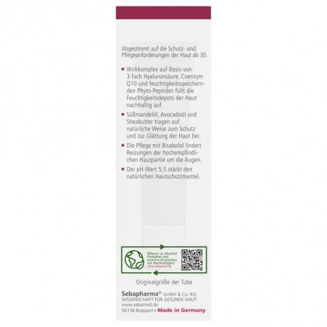 sebamed Anti-Ageing Augencreme Q10 Омолаживающий крем для кожи вокруг глаз Q10