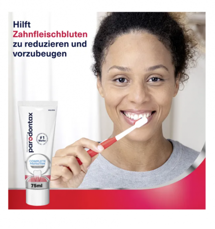 Parodontax Complete Protection Whitening Zahnpasta Зубная паста для полной защиты с отбеливающим эффектом 75мл