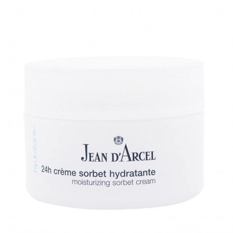 JEAN D'ARCEL 24h creme sorbet hydratant HYDRATANTE Gesichtscreme hilft der Haut dabei, ihr Feuchtigkeitslevel zu halten  24-часовой крем-сорбет гидратант HYDRATANTE крем для лица помогает коже поддерживать уровень влажности