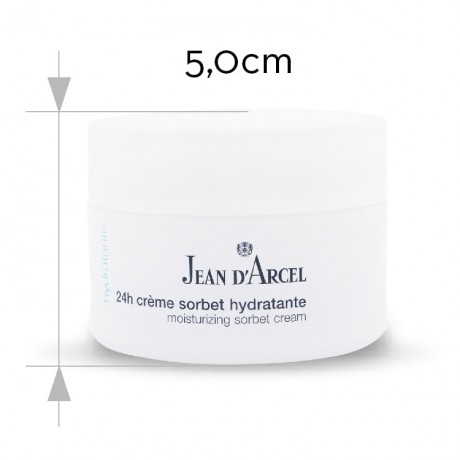 JEAN D'ARCEL 24h creme sorbet hydratant HYDRATANTE Gesichtscreme hilft der Haut dabei, ihr Feuchtigkeitslevel zu halten  24-часовой крем-сорбет гидратант HYDRATANTE крем для лица помогает коже поддерживать уровень влажности