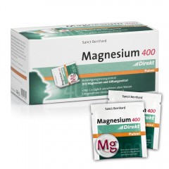 Krauterhaus Sanct Bernhardt Magnesium 400 direct, 60 пакетиков по 2,1 г