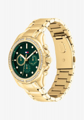 Tommy Hilfiger SPORT Chronograph watch gold/gold/grun/gold СПОРТ часы с хронографом золото/золото/зеленый/золото