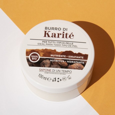 SAPONE DI UN TEMPO Bio-Sheabutter Органическое масло ши
