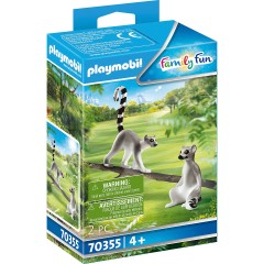 PLAYMOBIL PLAYMOBIL 70355 2 Kattas PLAYMOBIL 70355 2 кошачьих лемура