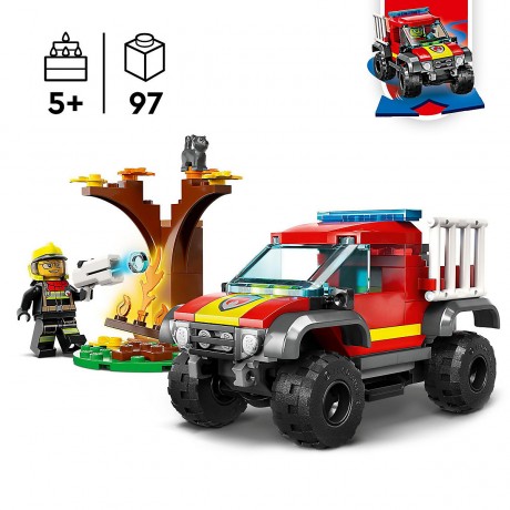 LEGO LEGO City 60393 Feuerwehr-Pickup LEGO City 60393 Пикап пожарной машины