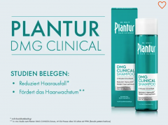 Plantur DMG Clinical Shampoo, Клинический шампунь Plantur DMG с кофеином и пантенолом, подходит для всех типов волос, 250мл