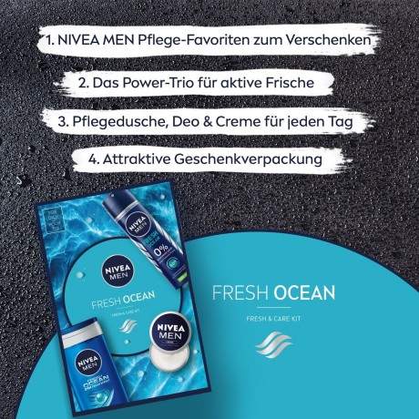 Nivea Fresh Ocean Geschenkset Подарочный набор «Свежий океан».