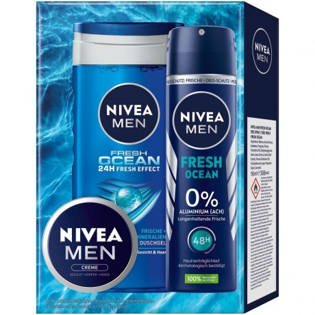 Nivea Fresh Ocean Geschenkset Подарочный набор «Свежий океан».