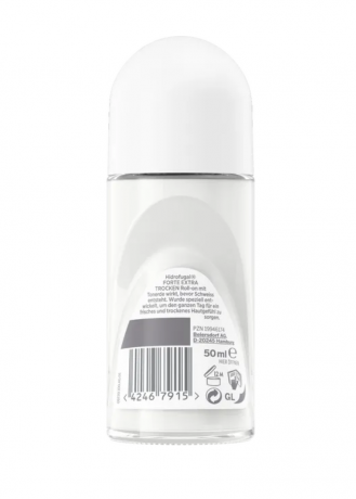 Hidrofugal Forte Extra Trocken Roll-on Anti-transpirant 50ml, Роликовый антиперспирант с глиной, сверхсильная защита, 50мл
