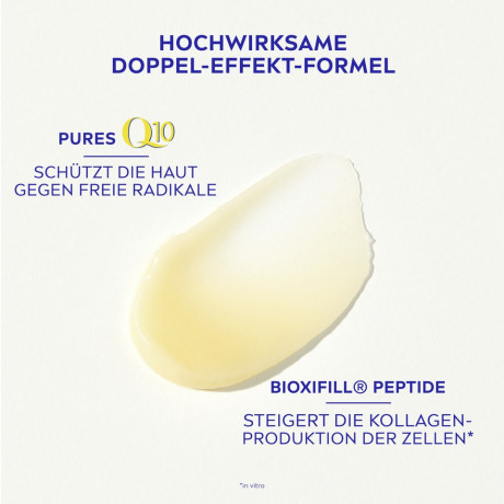 NIVEA Q10 Anti-Falten Experte Gezielter Falten-Auffuller Serum, 15 ml, Нивеа Сыворотка филлер для лица, Q10 и пептиды Bioxifill, точечное заполнение морщин за 5 минут, 15 мл