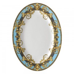 Rosenthal meets Versace Rosenthal Versace Prestige Gala Le Bleu Platte 34 x 24,5 cm Rosenthal Versace Prestige Gala Le Bleu Тарелка 34 x 24,5 см