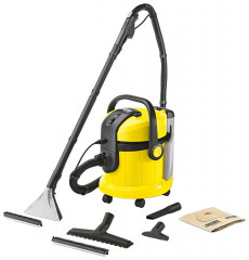 KARCHER KARCHER Akku-Hand-und Stielstaubsauger Teppichbodenreiniger SE 4001  Беспроводной ручной пылесос KARCHER для чистки ковров SE 4001