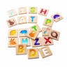 PLANTOYS Legespiel Alphabet Plattchen Legespiele Игры с размещением алфавитных табличек
