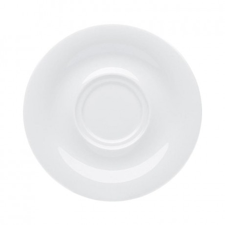 Kahla Kahla Pronto Weiss Cappuccino-/Macchiato-/Kaffeebecher-Untertasse 16 cm Kahla Pronto Weiss блюдце для капучино/макиато/кофейная чашка 16 см