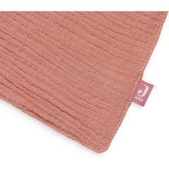 jollein Schmusetuch bunny ears rosewood Одеяло с кроличьими ушками из розового дерева