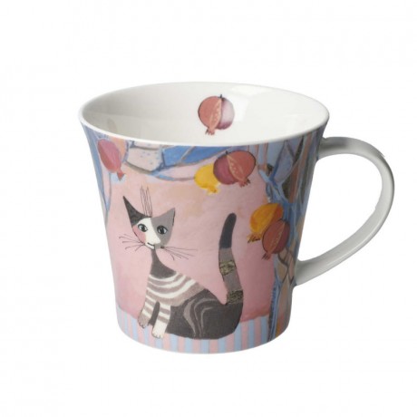 Goebel Goebel Rosina Wachtmeister - Wohnaccessoires Coffee Mug / Tea Mug Melograni in festa h: 9,5 cm / 0,35 L Goebel Rosina Wachtmeister - Аксессуары для дома Кофейная кружка / Чайная кружка Melograni in festa высота: 9,5 см / 0,35 л