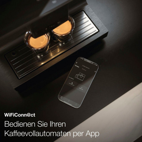 Miele Miele Kaffeevollautomat CM7550 CoffeePassion, inkl. Milchgefass, Kaffeekannenfunktion, Einfachste Kommunikation mit dem Gerat WiFiConn@ct  Полностью автоматическая кофемашина Miele CM7550 CoffeePassion, включая контейнер для молока, функцию кофейник