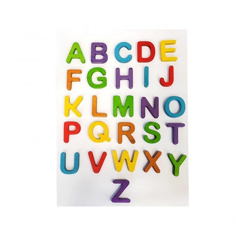 LK Trend Style ABC Holzbuchstaben Holzbuchstaben ABC im Tragetasche 26 tlg. Деревянные буквы АВС Буквы деревянные АВС в сумке для переноски 26 штук.