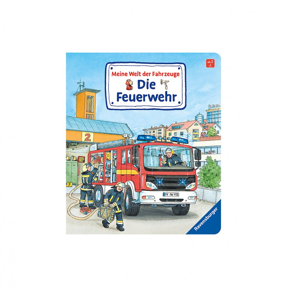 Купить Ravensburger Meine Welt der Fahrzeuge: Die Feuerwehr Мой мир  автомобилей: пожарная команда в интернет-магазине Diskontshop.eu Германия  всего за 781 руб. в