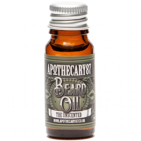 Apothecary87 Bartpflege The Unscented Beard Oil масло для бороды, 10 мл