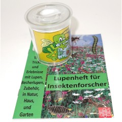 Edu-Toys 2 Stuck 5x vergrossernde Becherlupe 2 шт. увеличительное стекло с 5-кратной лупой