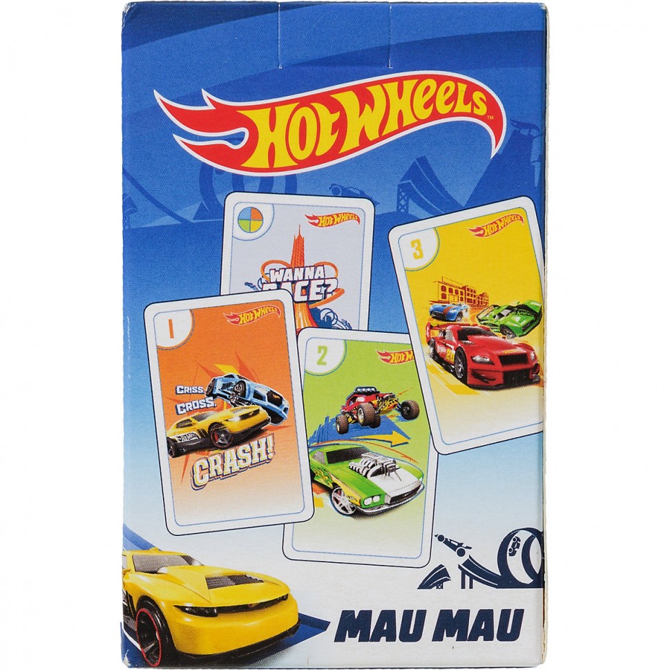 Купить Mattel Hot Wheels Kartenspiel Mau Mau Карточная игра Хот Вилс Мау  Мау в интернет-магазине Diskontshop.eu Германия всего за 364 руб. в