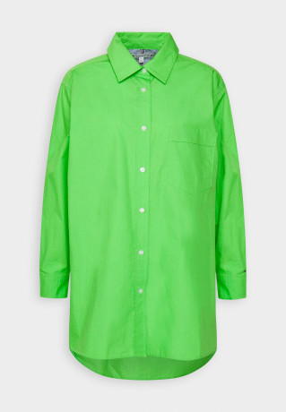 Tommy Hilfiger 1985 ORG CO POPLIN Button-down blouse spring lime 1985 ORG CO POPLIN Блуза на пуговицах весенняя известь